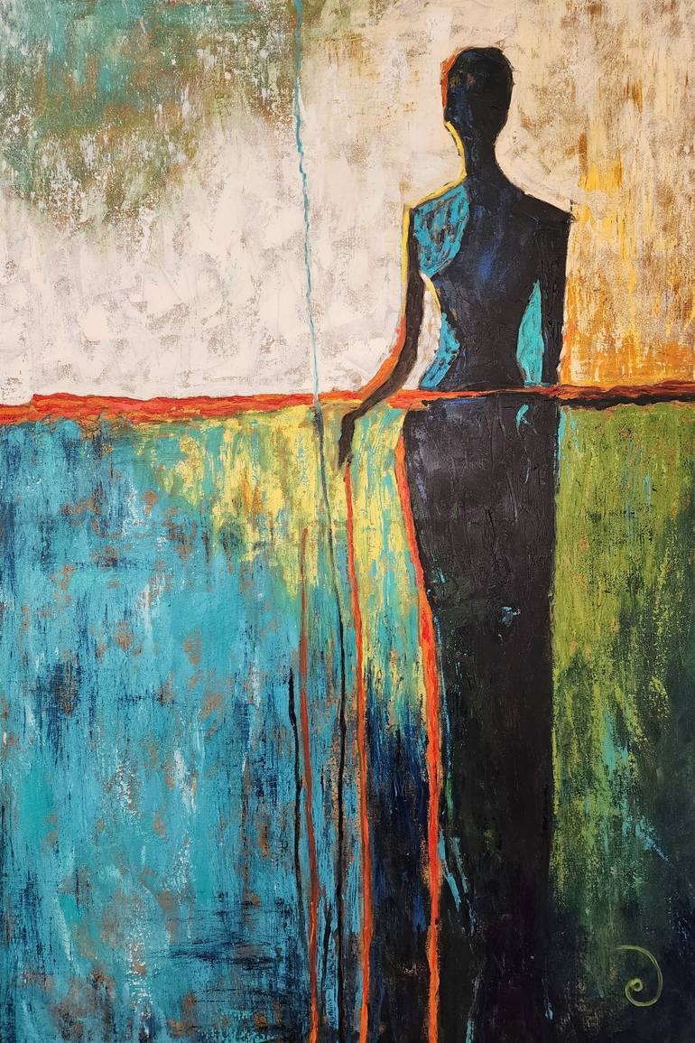 Print of Abstract Women Paintings by Manu Fine Art