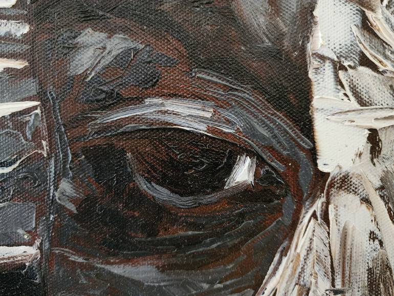 Original Abstract Expressionism Women Painting by Manu Fine Art