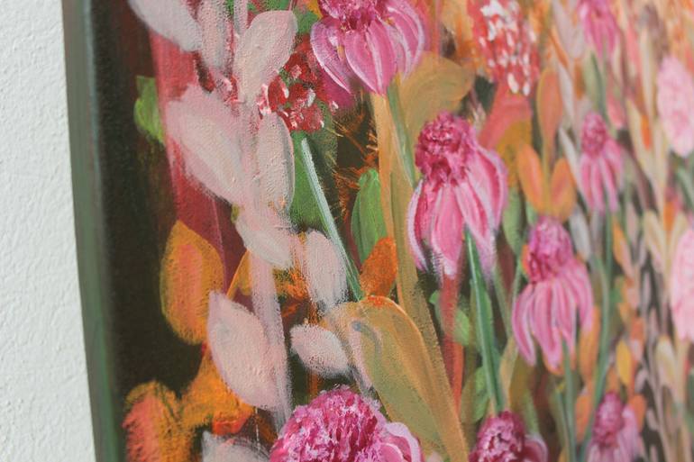 Original Floral Painting by Todor Izabella