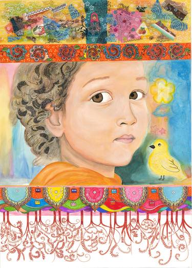 Print of Children Paintings by Jenny Ciobanu
