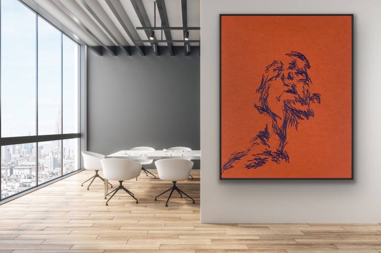 Original Contemporary People Painting by Ihar Barkhatkou