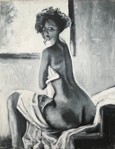 Original Modern Erotic Paintings by Juan Vázquez