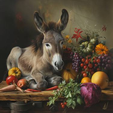 Original Realism Animal Paintings by Amirata Winter