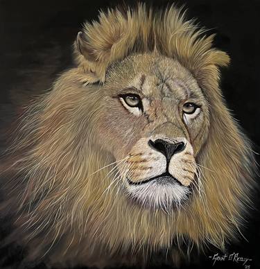 Original Realism Animal Paintings by Grant Blaise O'Reilly