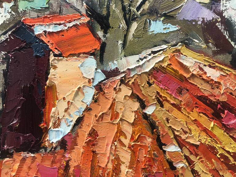 Original Expressionism Landscape Painting by Romi Kallco