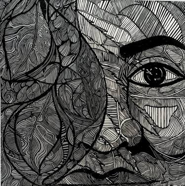 Original Conceptual Women Printmaking by JOYSONGHITA DHAR