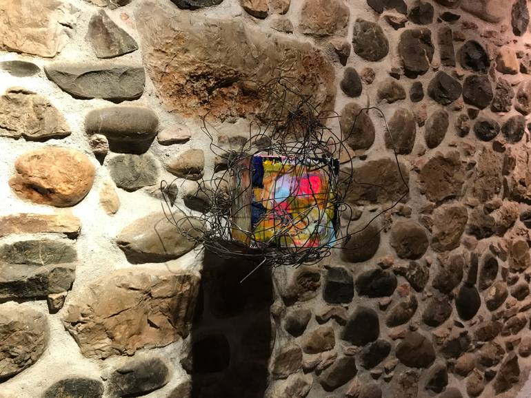 Original Art Nouveau Abstract Sculpture by Fabrizio Bidoli