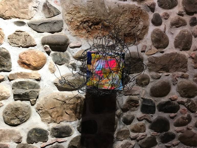 Original Art Nouveau Abstract Sculpture by Fabrizio Bidoli