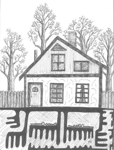 Original Home Drawings by Hank Nielsen