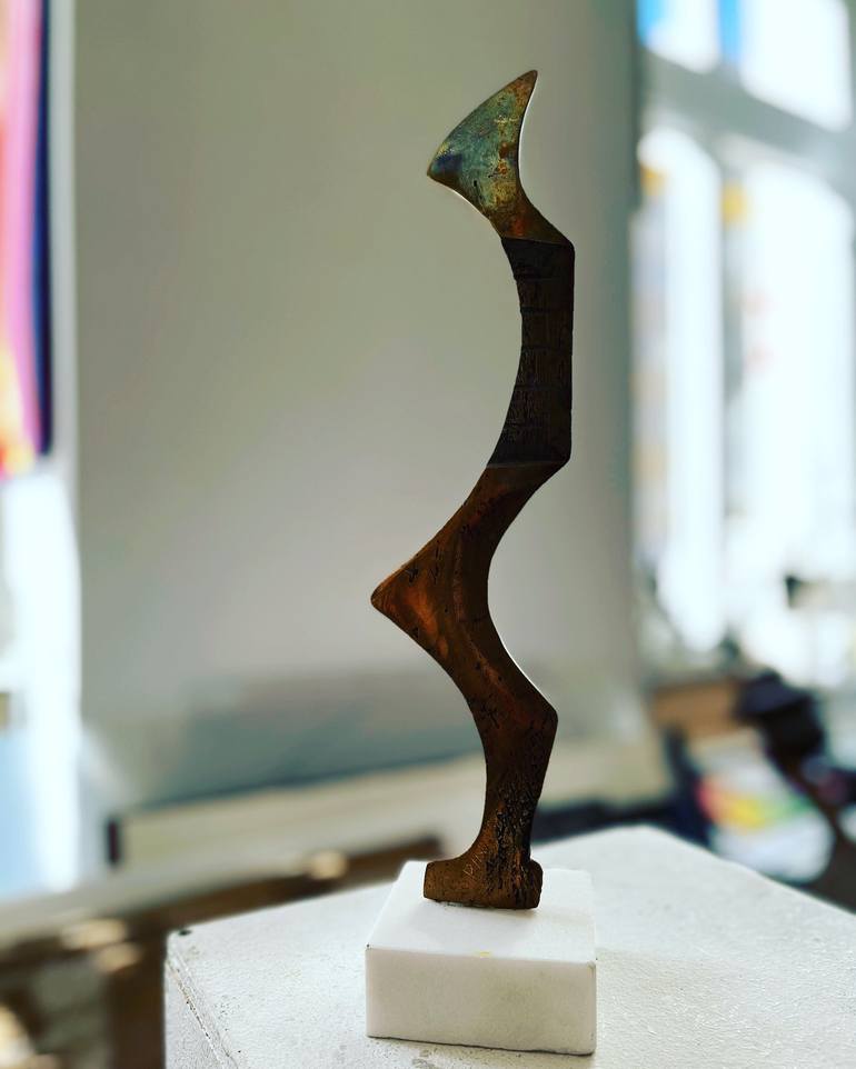 Original Abstract Sculpture by Fulvio Pinna