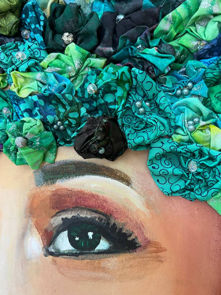 Original Contemporary Women Mixed Media by Ghia Haddad