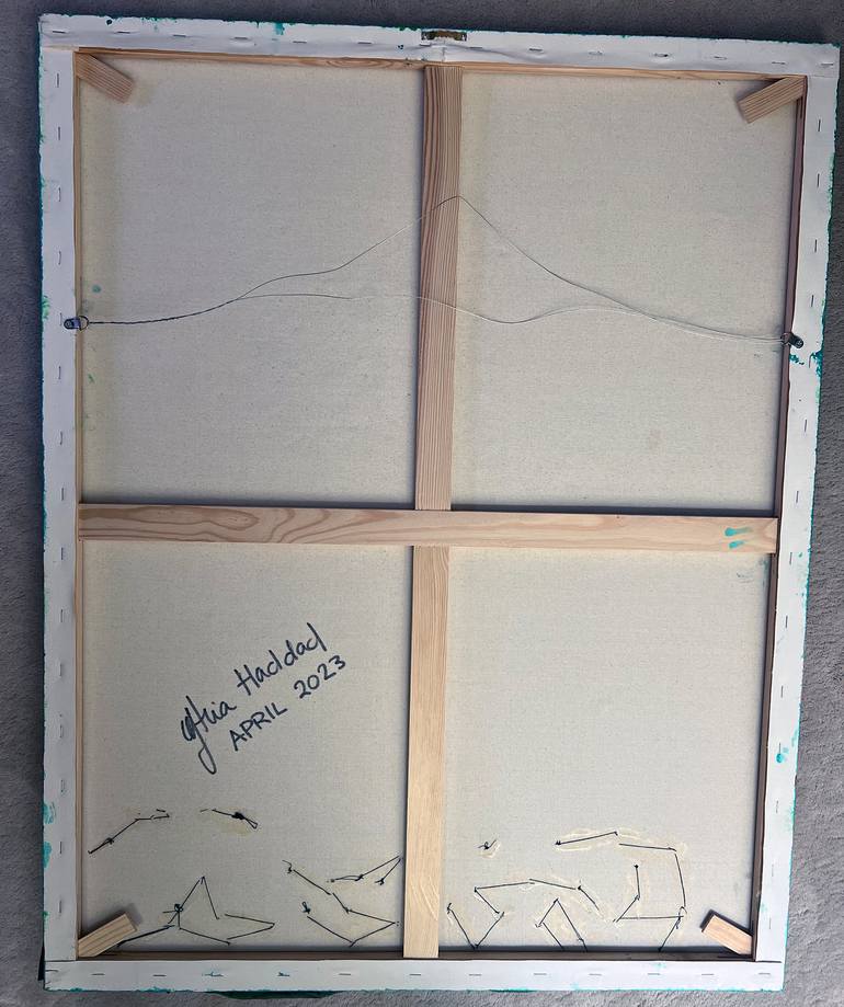 Original Contemporary Women Mixed Media by Ghia Haddad