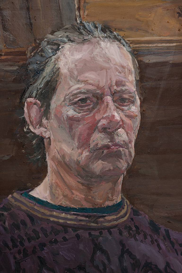 Original Portrait Painting by Slawek Gora