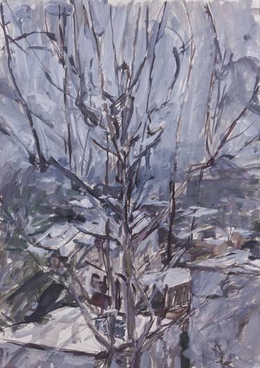 Birch Tree in Winter, 2017-18 thumb