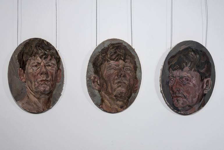 Original Figurative People Painting by Slawek Gora