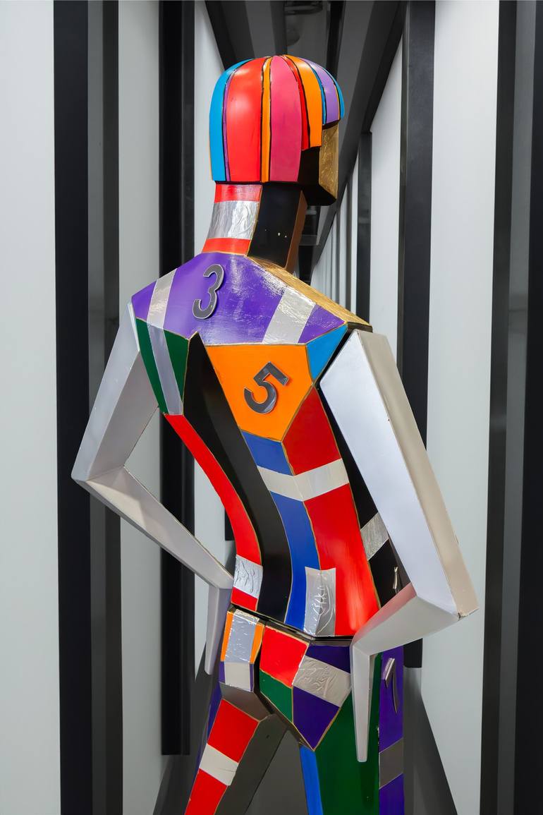 Original Abstract Body Sculpture by Shaz Bilyard