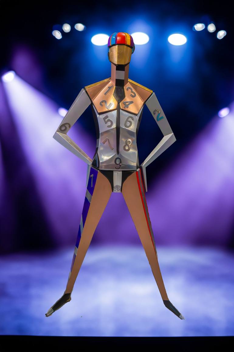 Original Abstract Body Sculpture by Shaz Bilyard