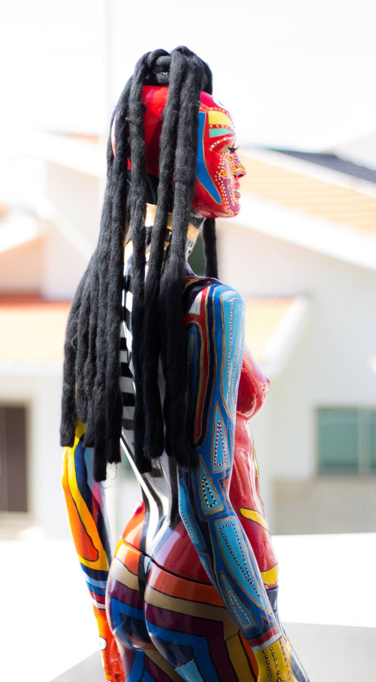 Original Abstract Body Sculpture by Shaz Bilyard