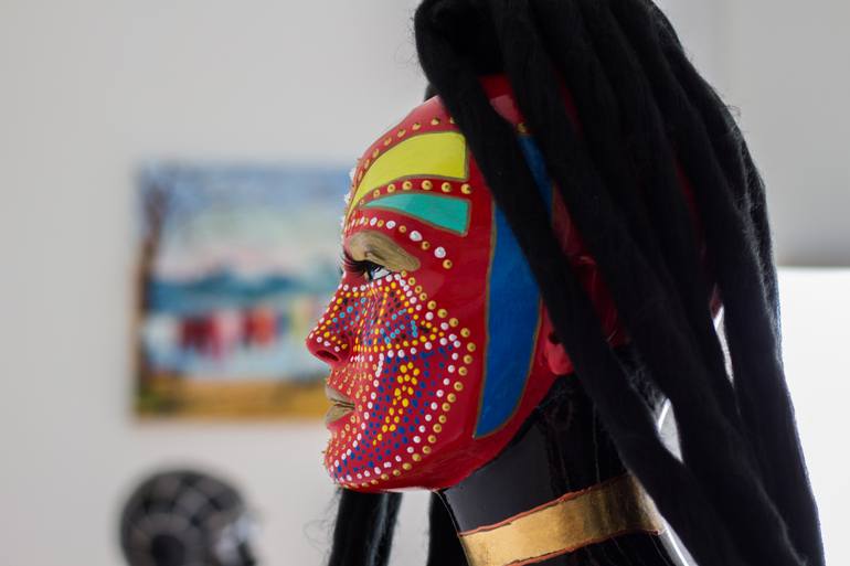 Original Abstract Body Sculpture by Shaz Bilyard