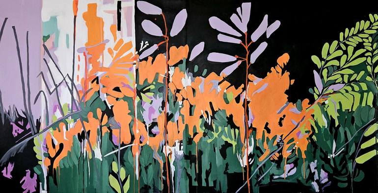 Print of Impressionism Abstract Paintings by Valentyna Kniazieva