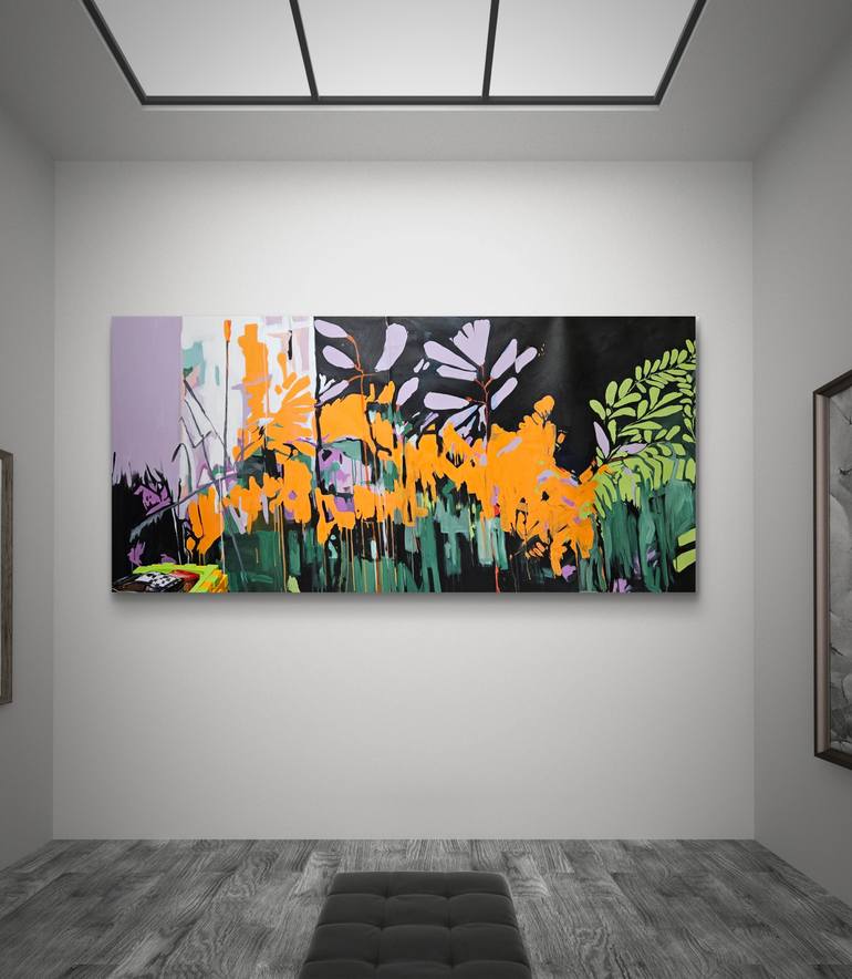 Original Contemporary Abstract Painting by Valentyna Kniazieva