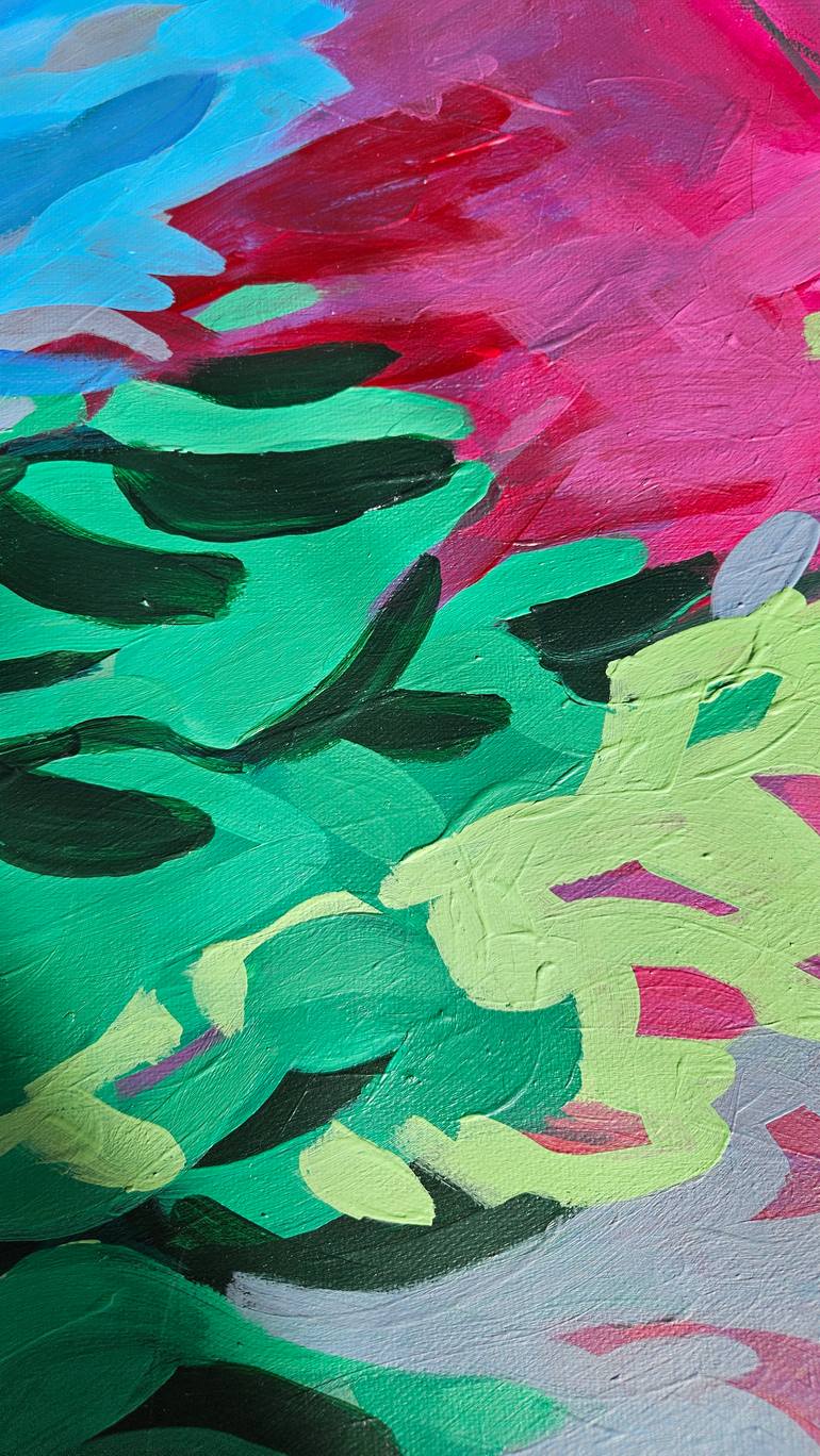 Original Contemporary Abstract Painting by Valentyna Kniazieva
