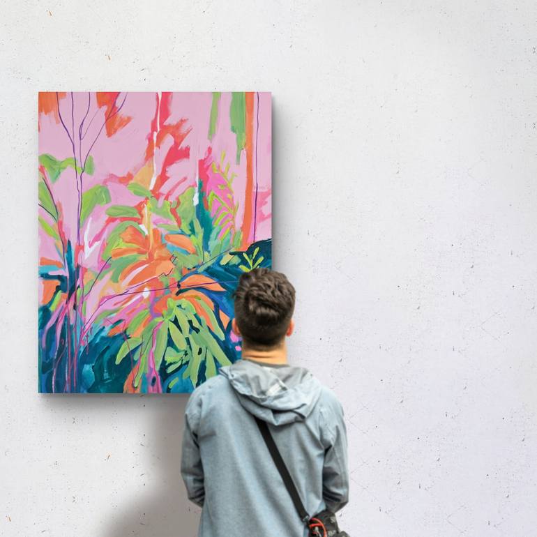 Original Contemporary Abstract Painting by Valentyna Kniazieva