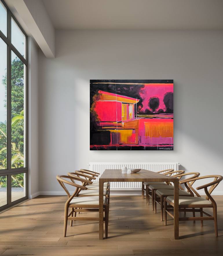 Original Contemporary Abstract Painting by Valentyna Kniazieva