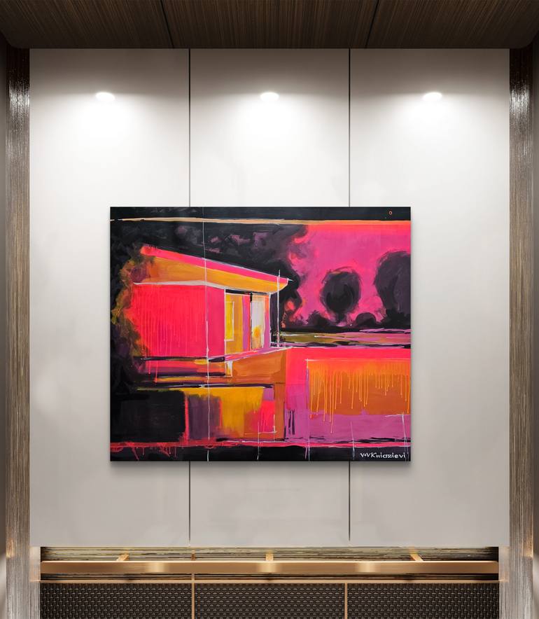 Original Contemporary Abstract Painting by Valentyna Kniazieva