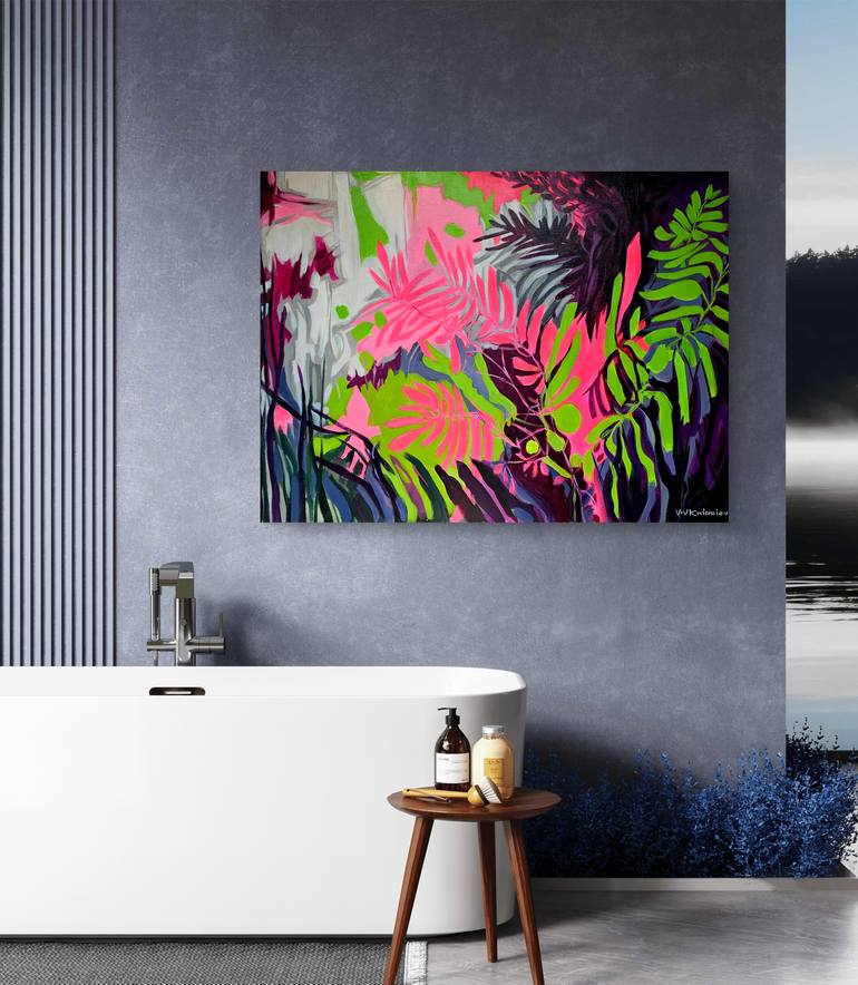 Original Contemporary Abstract Painting by Valentyna Kniazieva