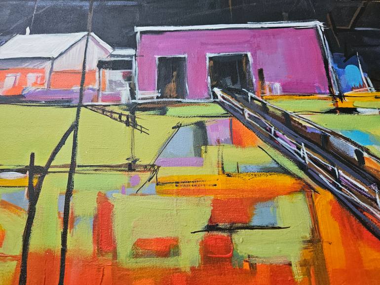 Original Contemporary Abstract Painting by Valentyna Kniazieva