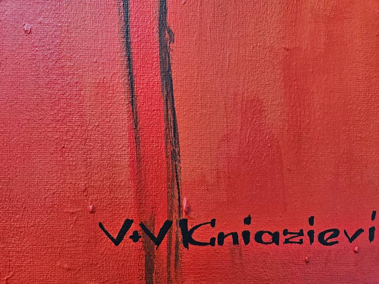 Original Contemporary Abstract Painting by Valentyna Kniazieva