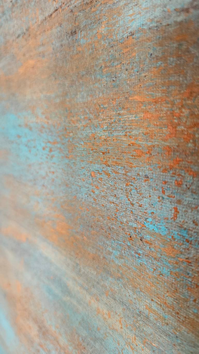 Original Abstract Landscape Painting by Valentyna Kniazieva