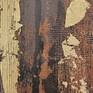 Luxury gold foil on rich brown abstract canvas