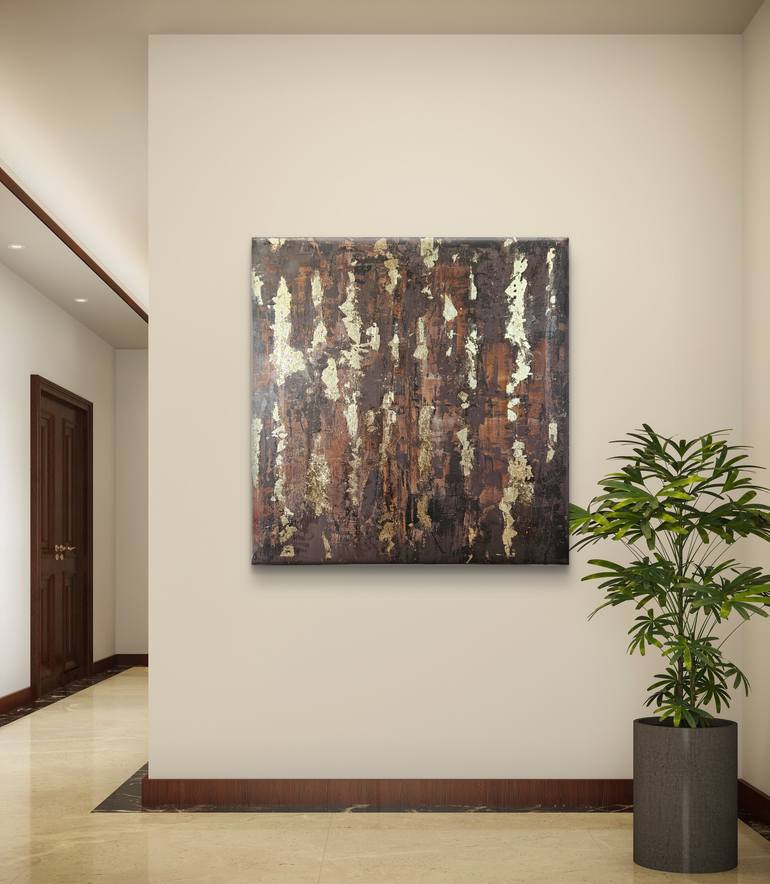 Original Bauhaus Abstract Mixed Media by Valentyna Kniazieva