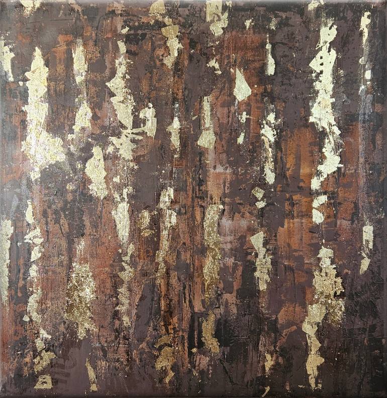 Original Bauhaus Abstract Mixed Media by Valentyna Kniazieva