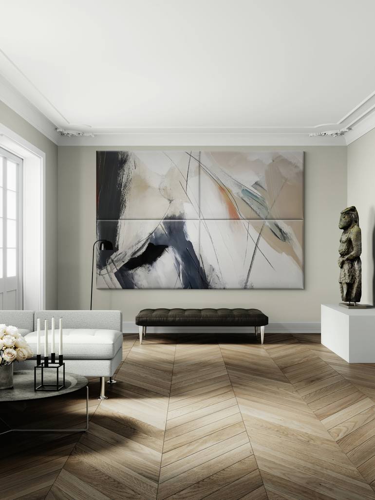 Original Contemporary Abstract Painting by Valentyna Kniazieva