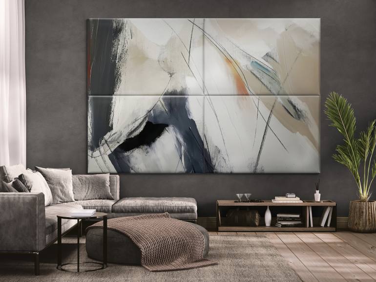 Original Contemporary Abstract Painting by Valentyna Kniazieva