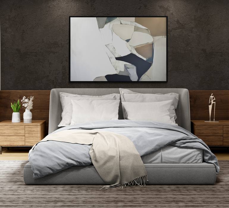 Original Fine Art Abstract Painting by Valentyna Kniazieva