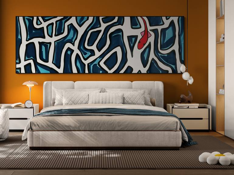Original Contemporary Abstract Painting by Valentyna Kniazieva
