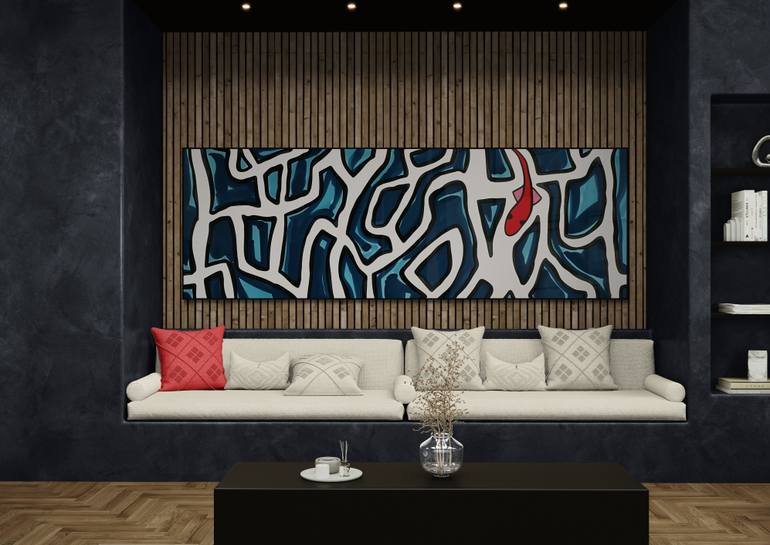 Original Contemporary Abstract Painting by Valentyna Kniazieva