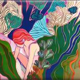 In Harmony with Myself #1, ukrainian pastel abstraction by Valentyna Kniazieva