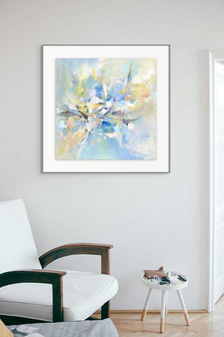 Original Abstract Painting by Victoria Romarniuc