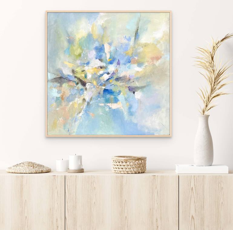 Original Abstract Painting by Victoria Romarniuc