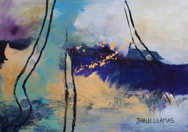 Print of Abstract Paintings by Jihane Llamas