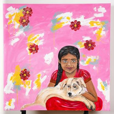Original Dogs Paintings by Anusha Sekhar