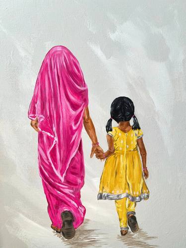 Original Contemporary Children Painting by Anusha Sekhar