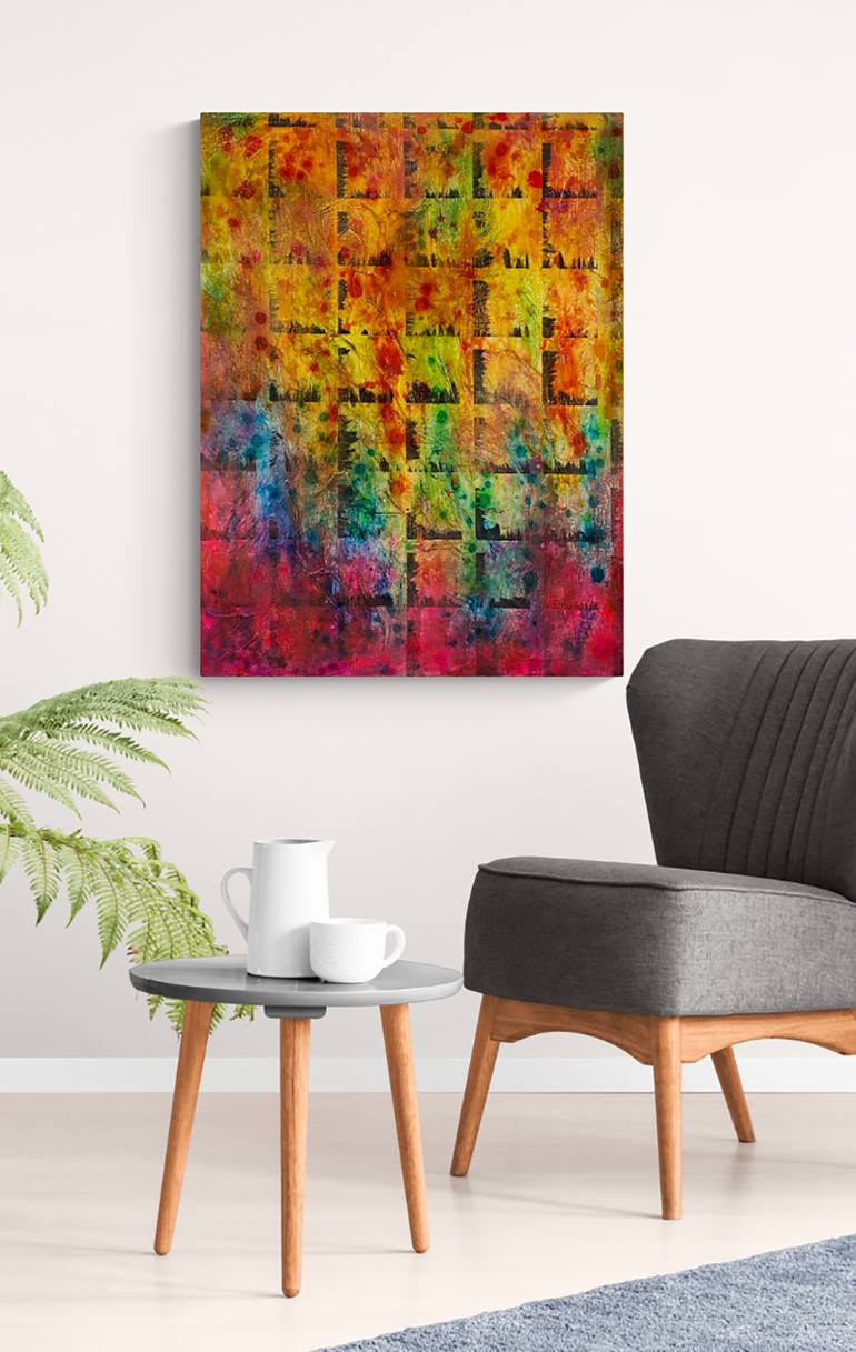 Original Abstract Expressionism Abstract Painting by Tyler Donnelly