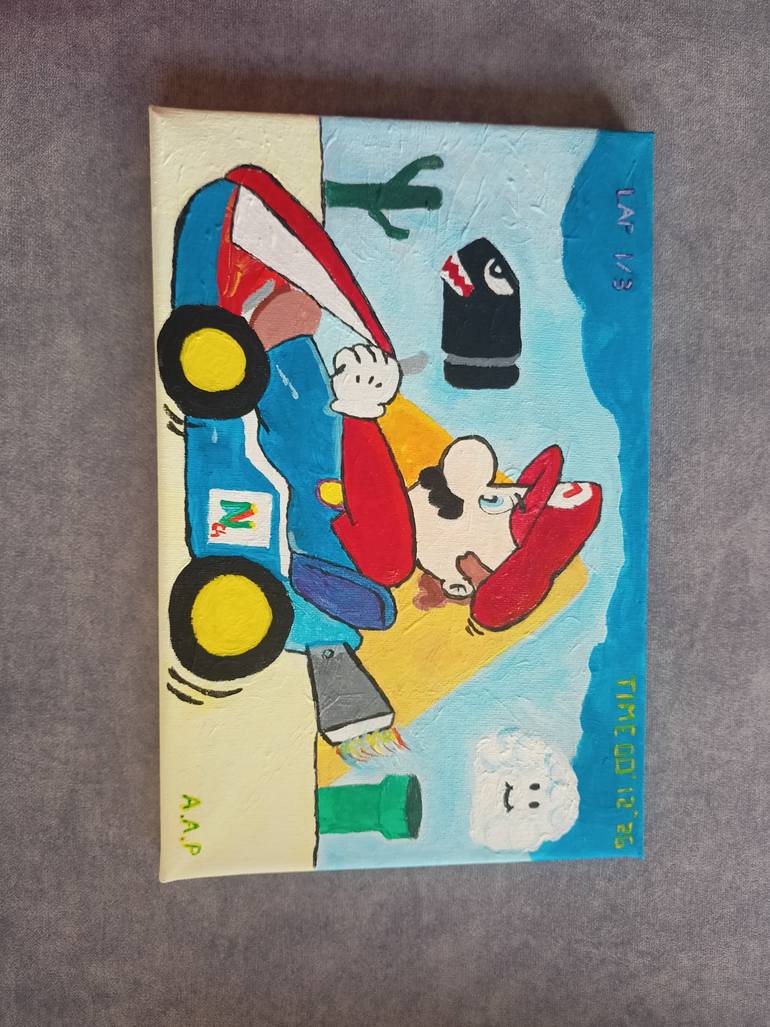 Original Contemporary People Painting by Alexandra Peña