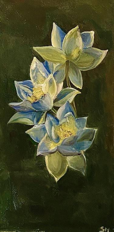 Original Botanic Painting by Stephanie Nixon